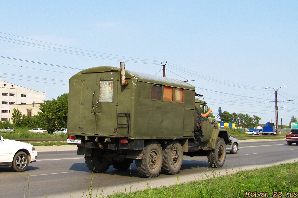 Алтайский край, № Е 724 АО 22 — ЗИЛ-131 (общая модель)