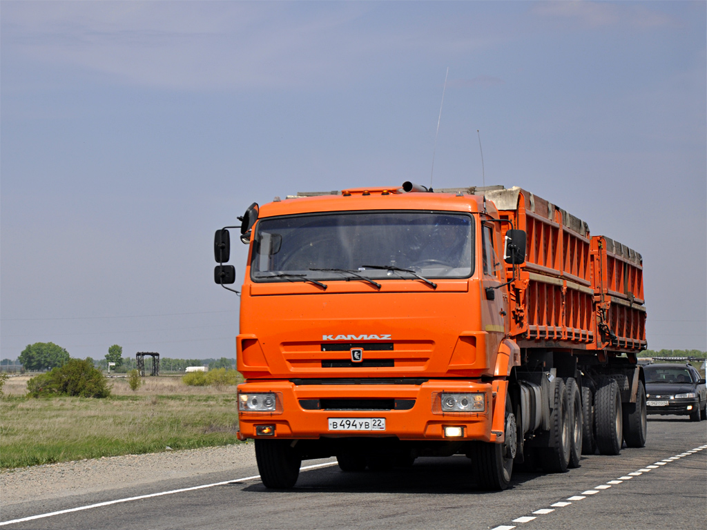 Алтайский край, № В 494 УВ 22 — КамАЗ-65115-N3(78)