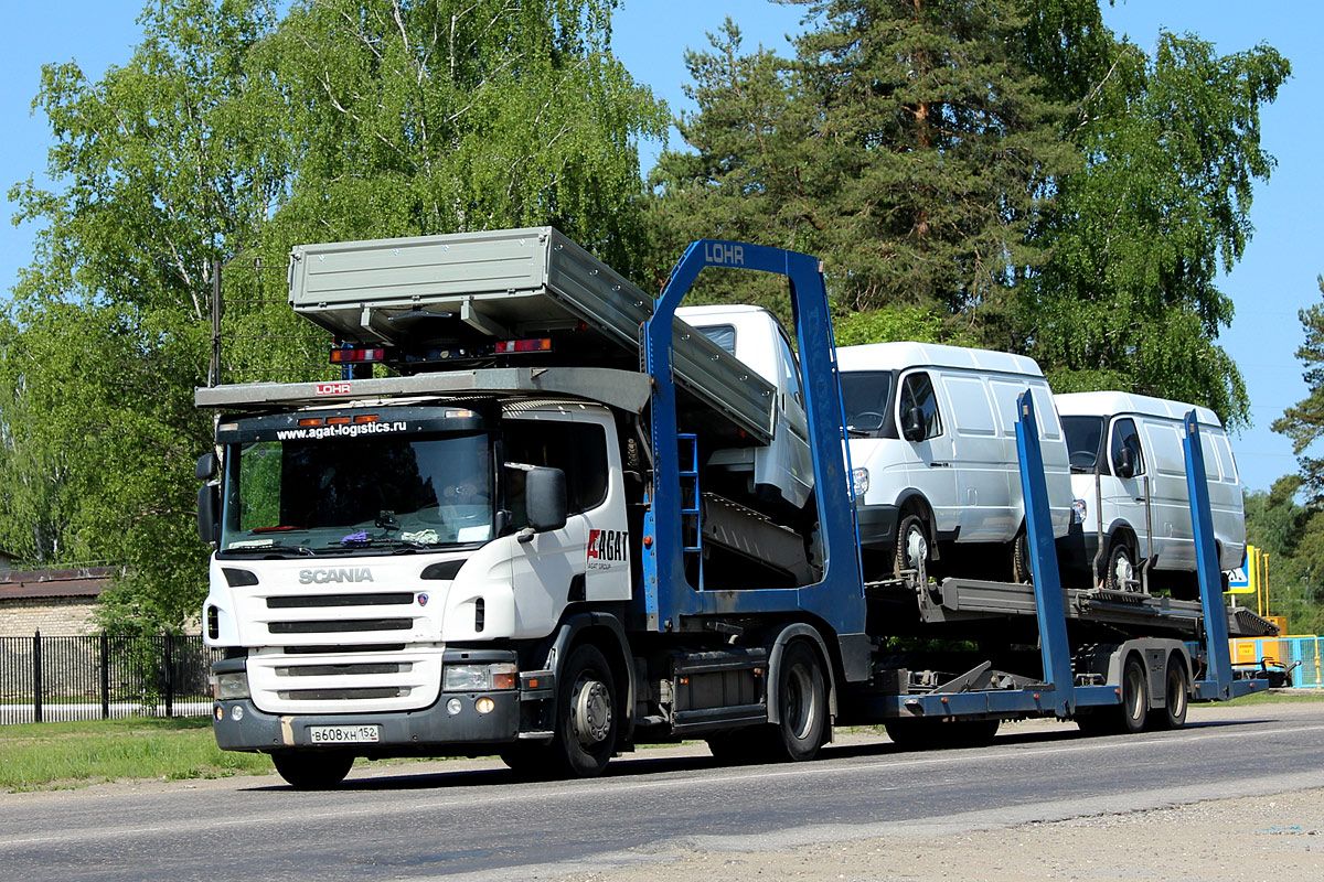 Нижегородская область, № В 608 ХН 152 — Scania ('2004) P340