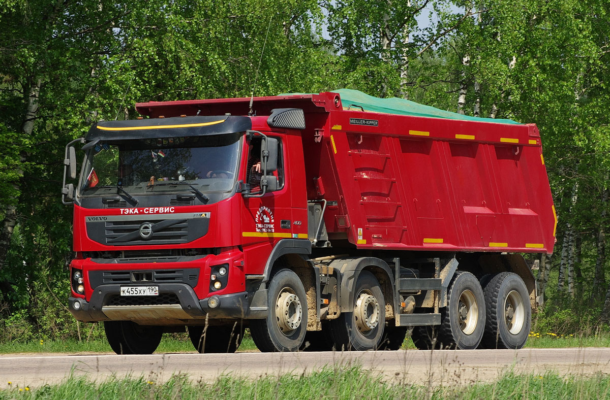 Московская область, № К 455 ХУ 190 — Volvo ('2010) FMX.400 [X9P]