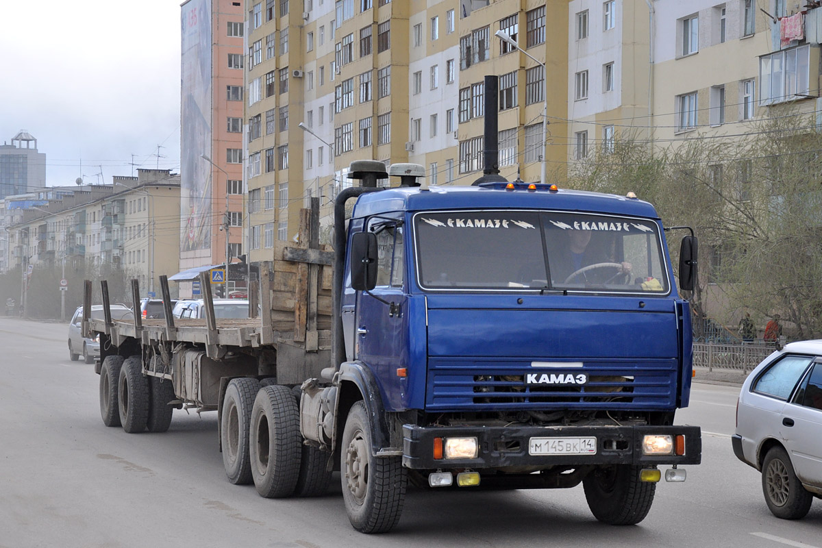 Саха (Якутия), № М 145 ВК 14 — КамАЗ-54115 [541150]