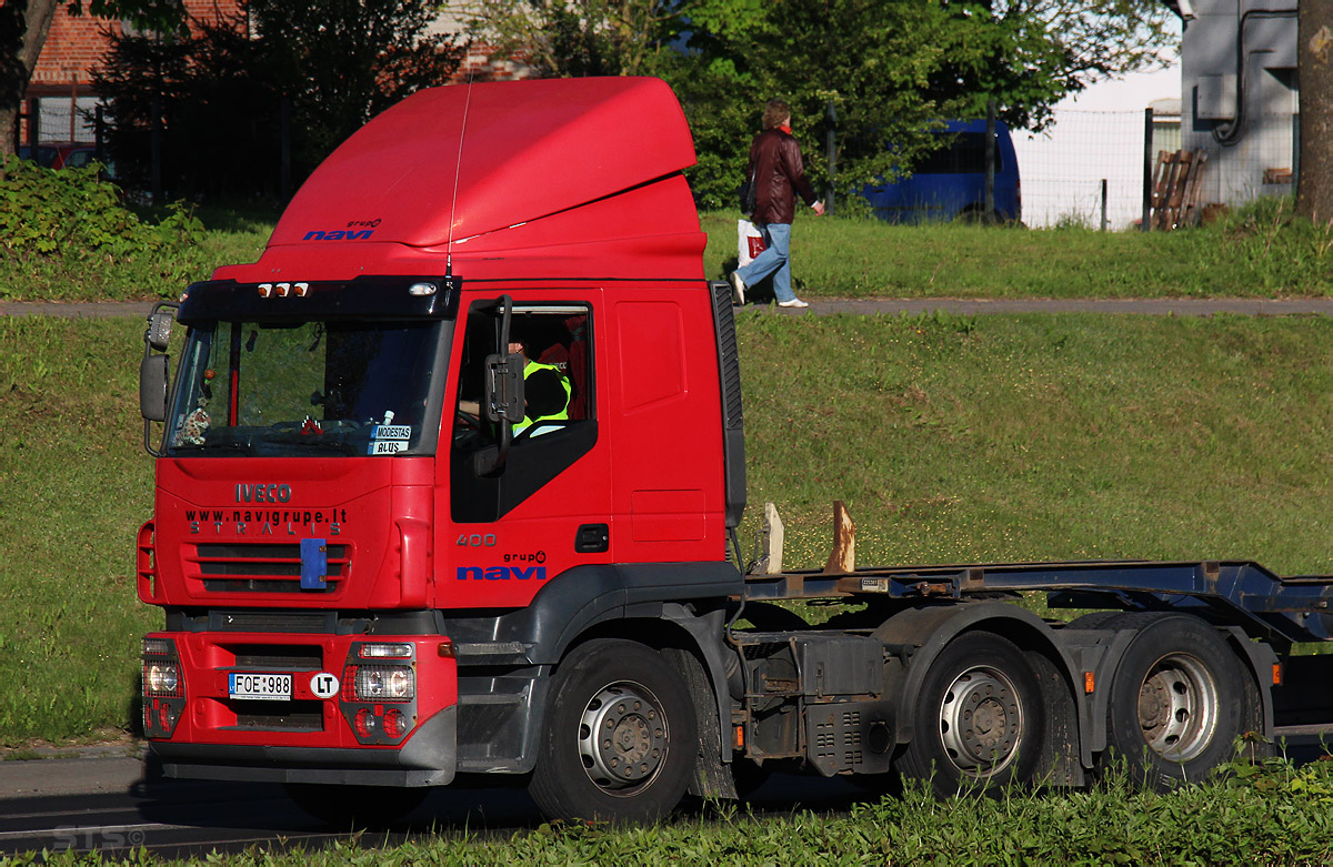 Литва, № FOE 988 — IVECO Stralis ('2002) 400