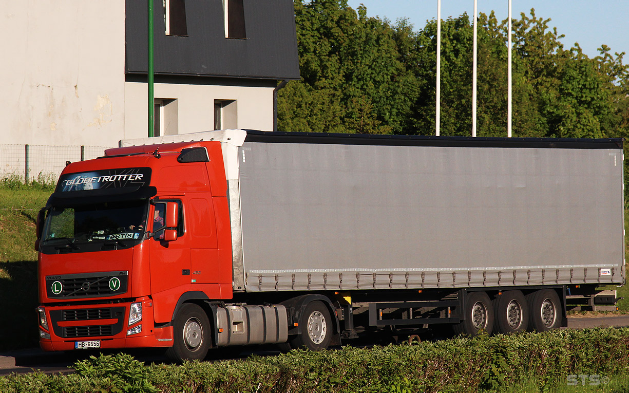 Латвия, № HB-6555 — Volvo ('2008) FH.420