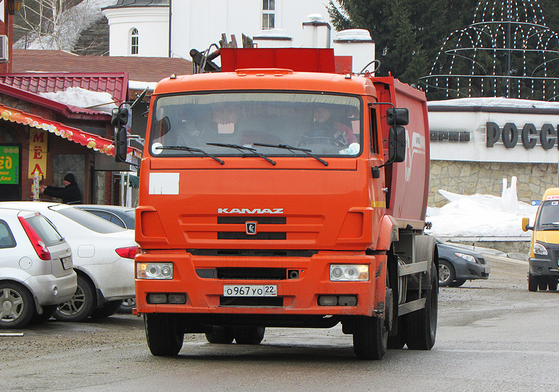 Алтайский край, № О 967 УО 22 — КамАЗ-43253-H3(99)