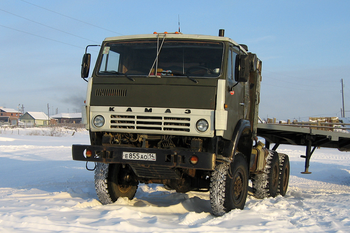 Саха (Якутия), № Е 855 АО 14 — КамАЗ-43101