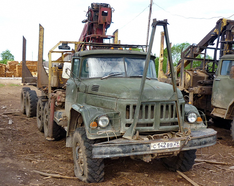 Архангельская область, № С 142 ВВ 29 — ЗИЛ-131 (общая модель)