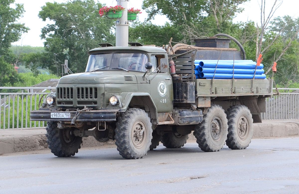 Башкортостан, № Е 983 ОА 102 — ЗИЛ-131 (общая модель)