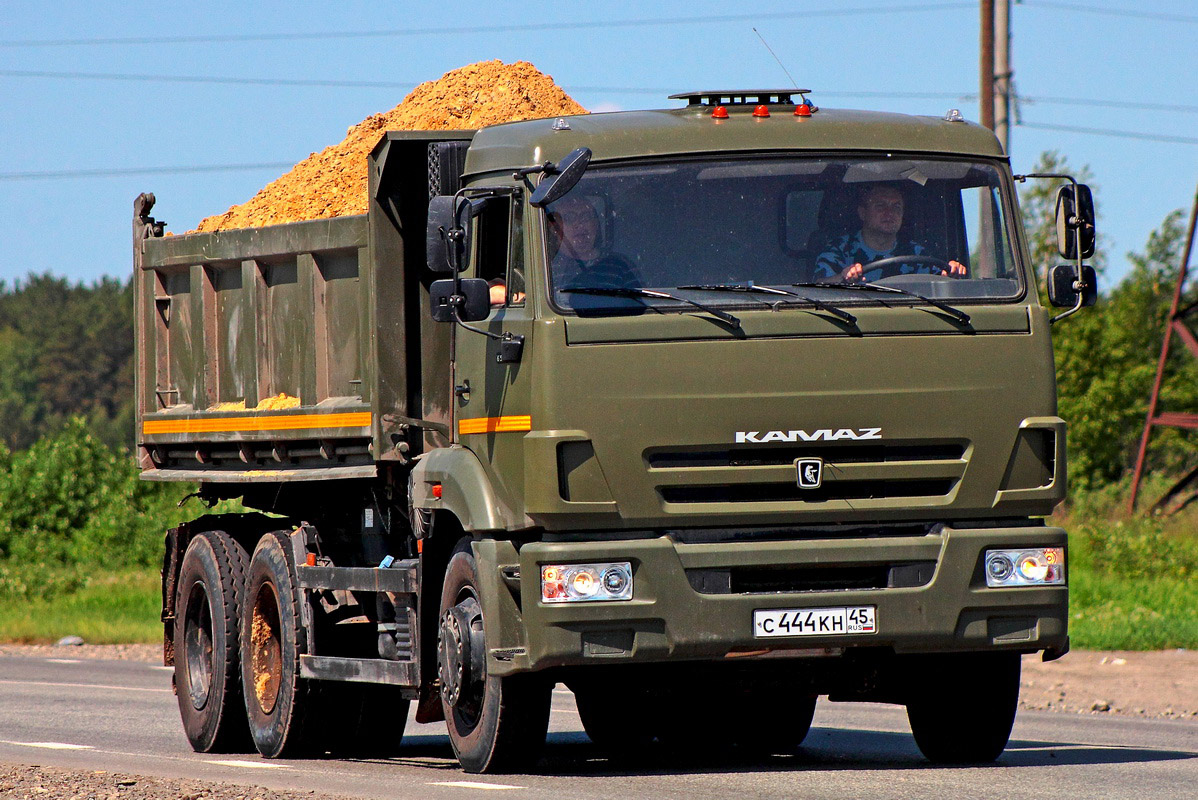 Курганская область, № С 444 КН 45 — КамАЗ-65115-A4(23)