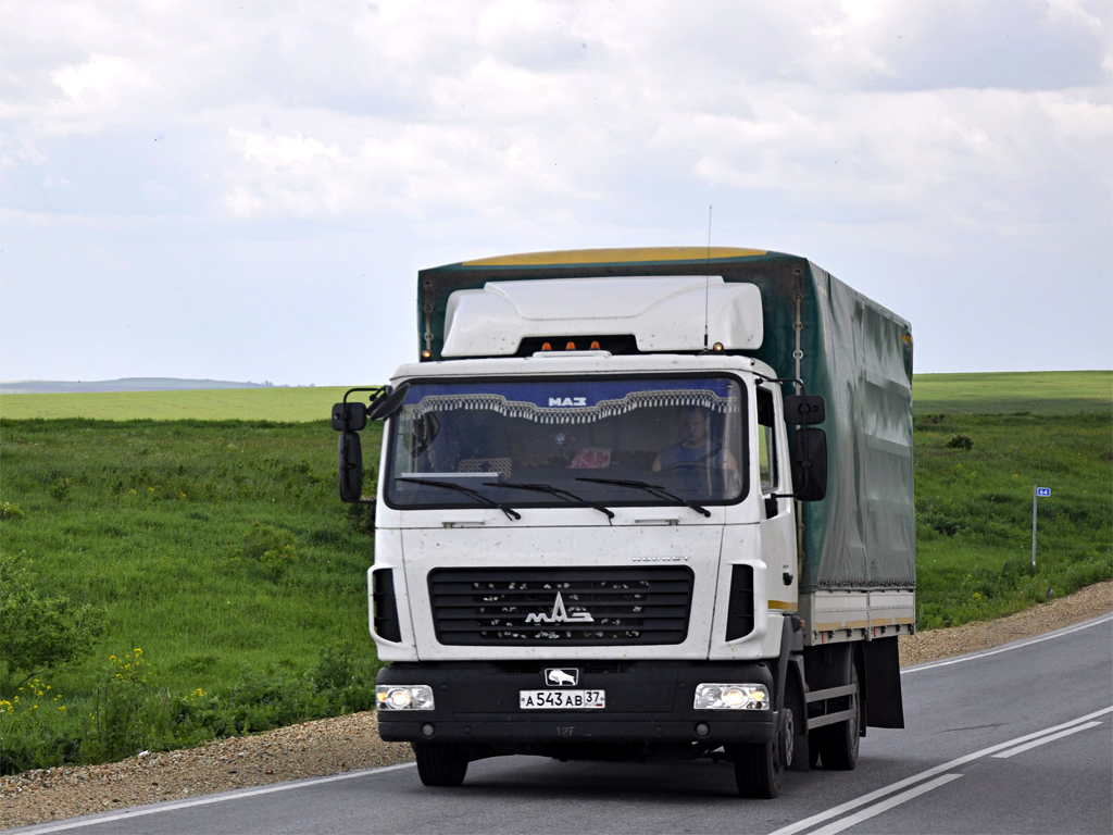 Ивановская область, № А 543 АВ 37 — МАЗ-4371W1