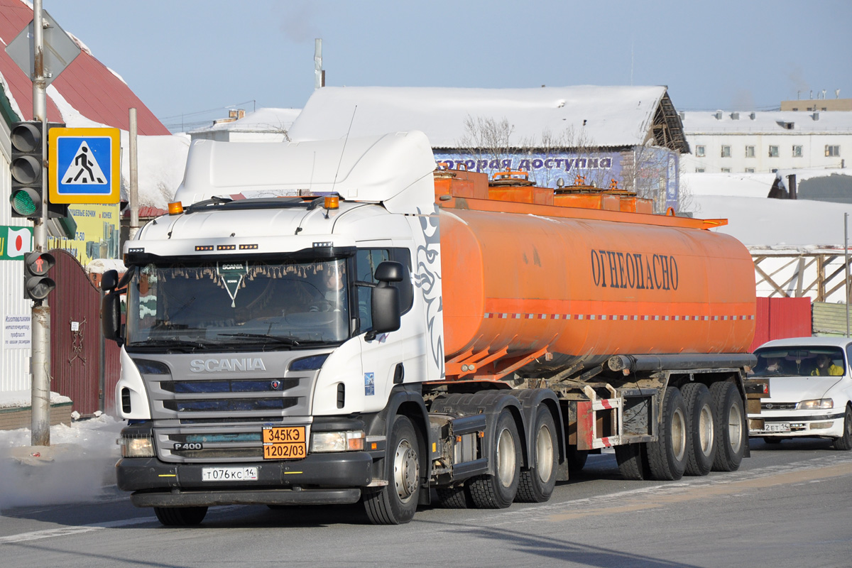 Саха (Якутия), № Т 076 КС 14 — Scania ('2011) P400