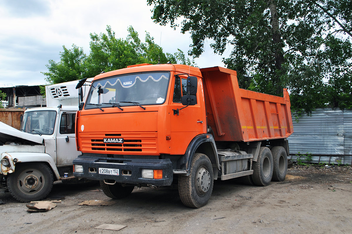Нижегородская область, № Е 208 ВТ 152 — КамАЗ-65115-D3(97)