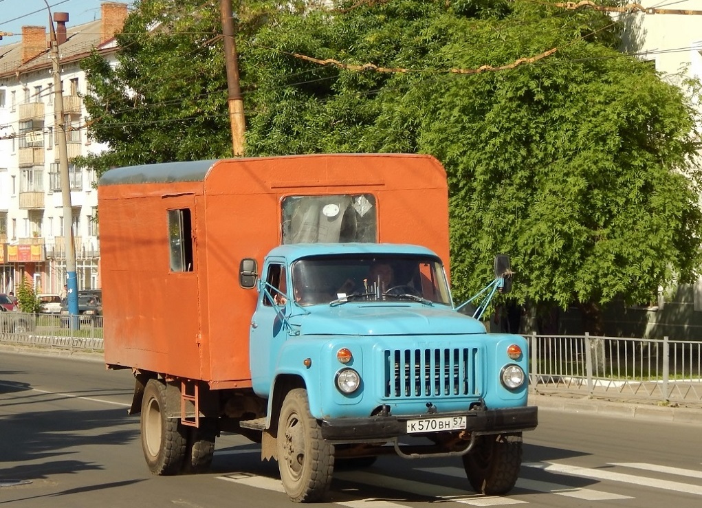 Орловская область, № К 570 ВН 57 — ГАЗ-53-12