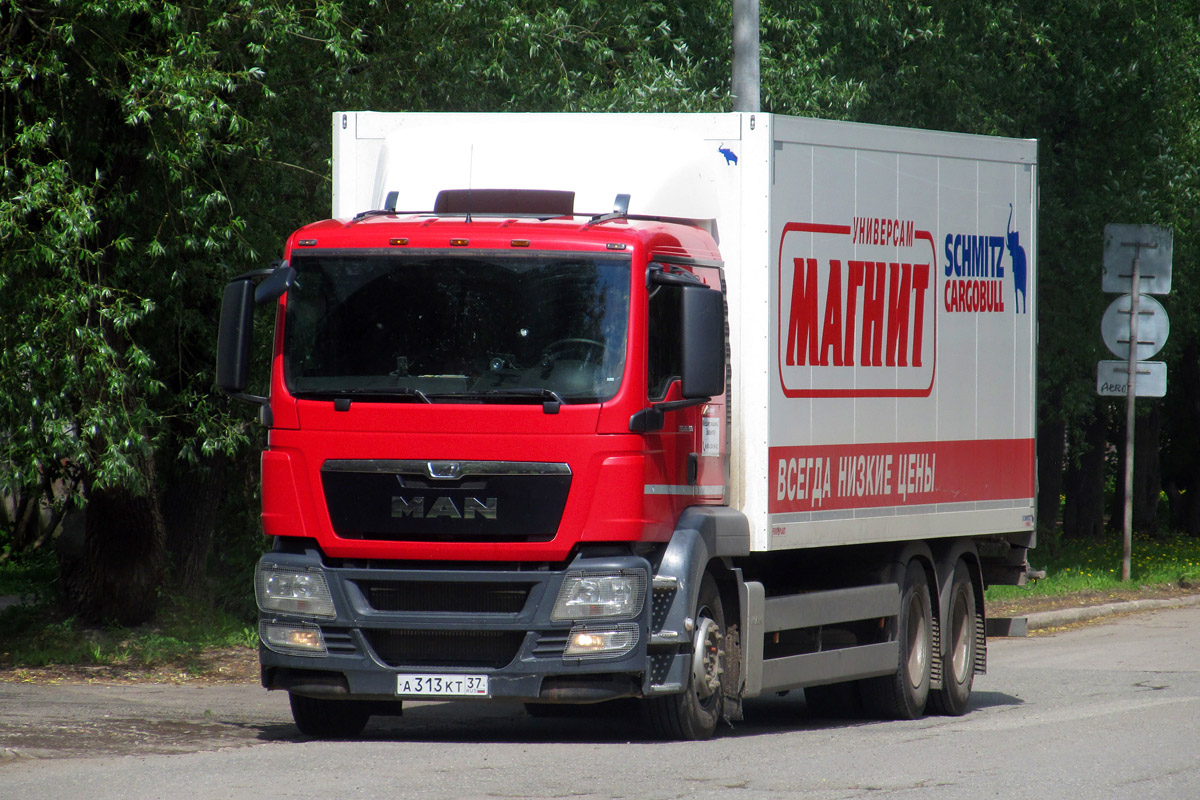 Пермский край, № А 313 КТ 37 — MAN TGS 28.360