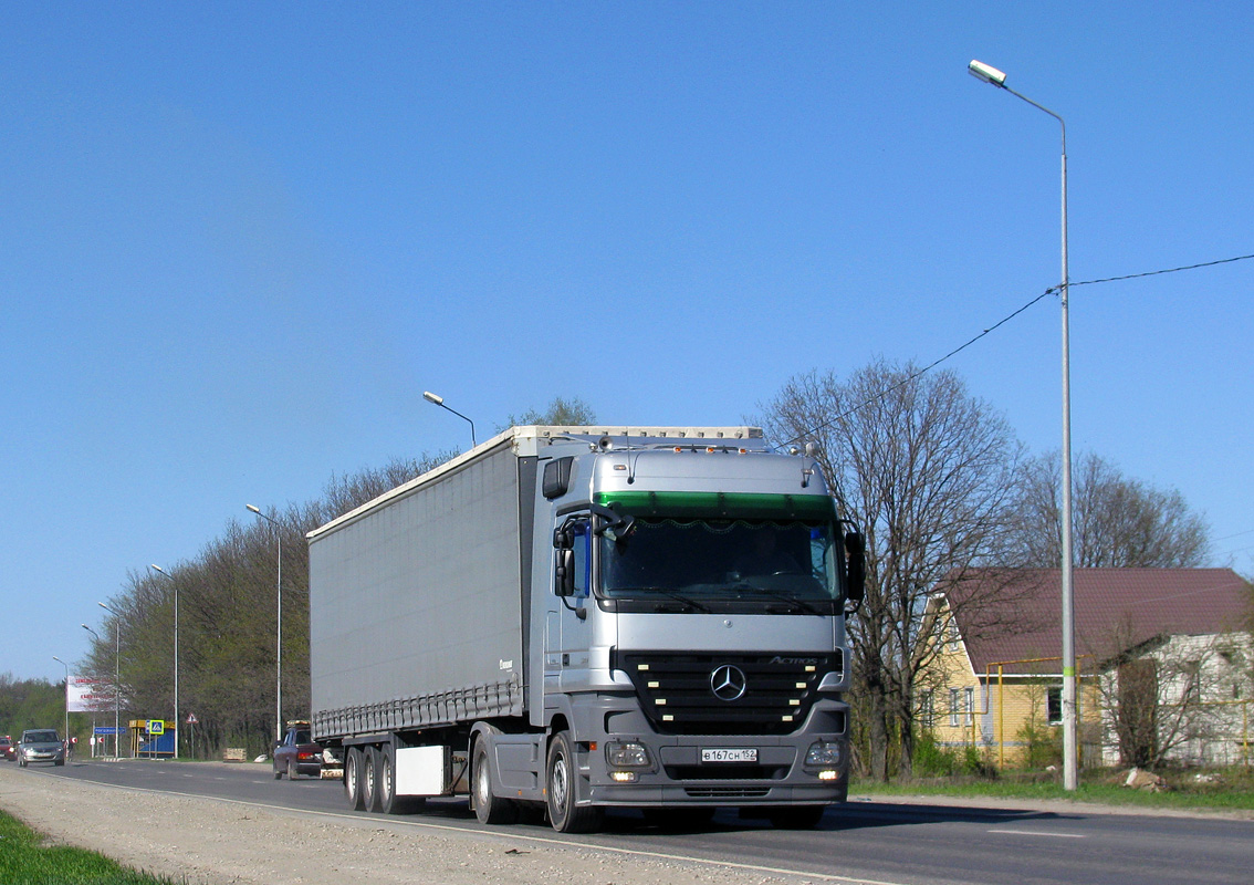Нижегородская область, № В 167 СН 152 — Mercedes-Benz Actros ('2003) 1841