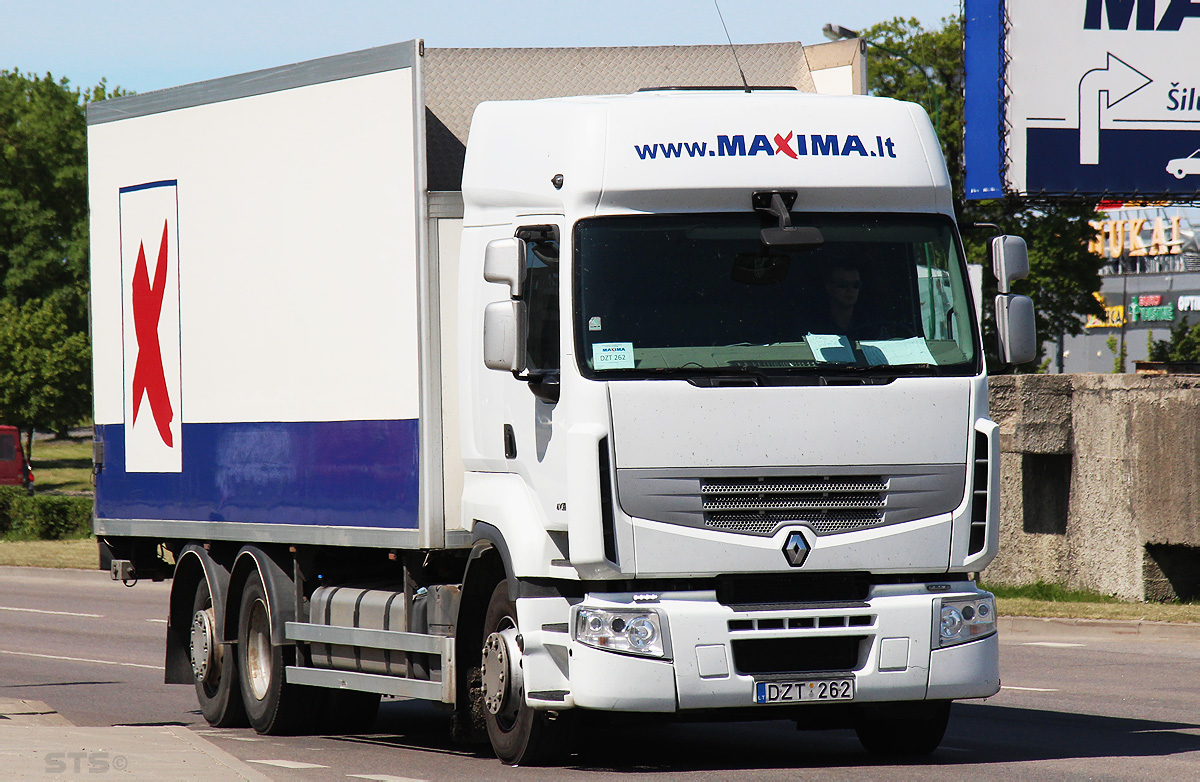 Литва, № DZT 262 — Renault Premium ('2006)