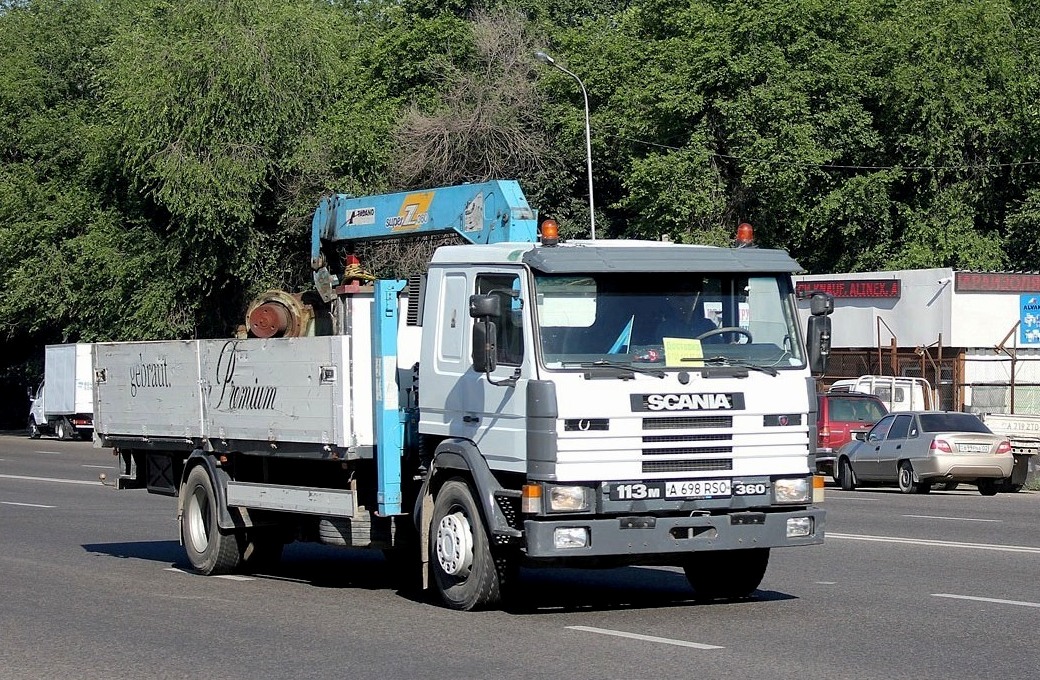 Алматы, № A 698 RSO — Scania (II) P113M