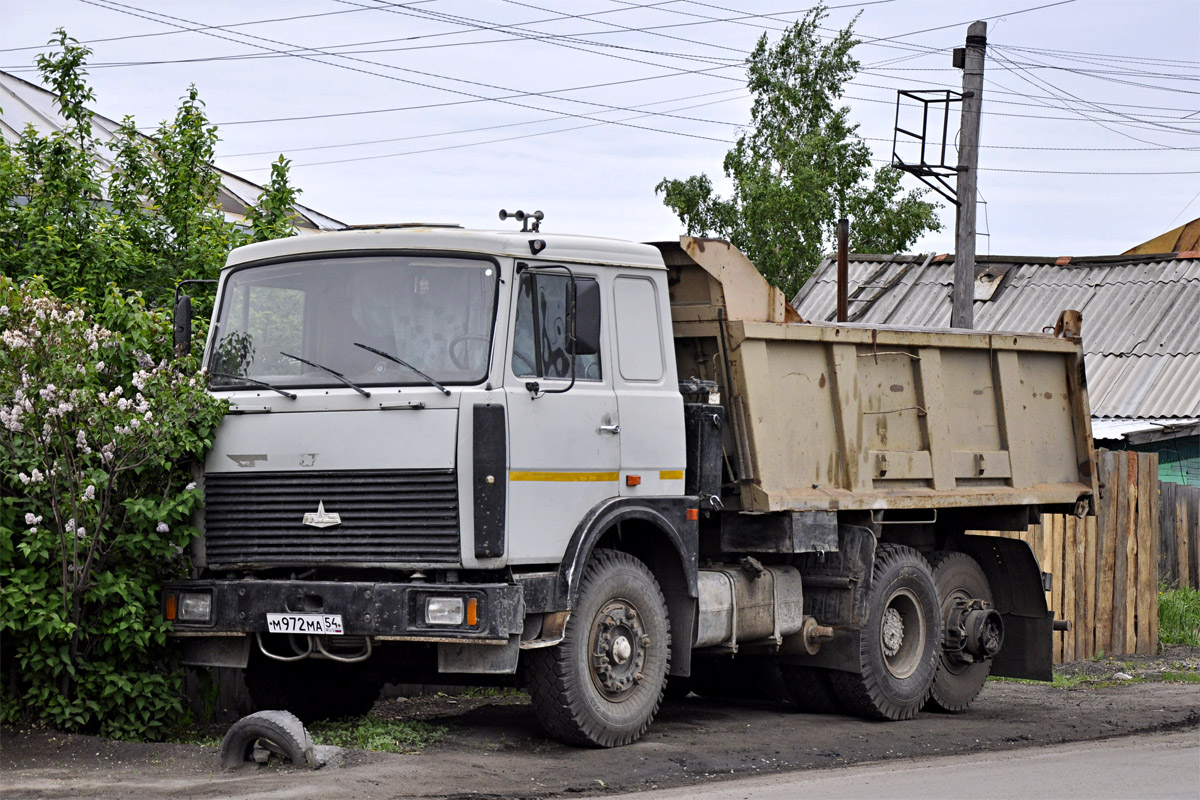 Новосибирская область, № М 972 МА 54 — МАЗ-5516 [551600]