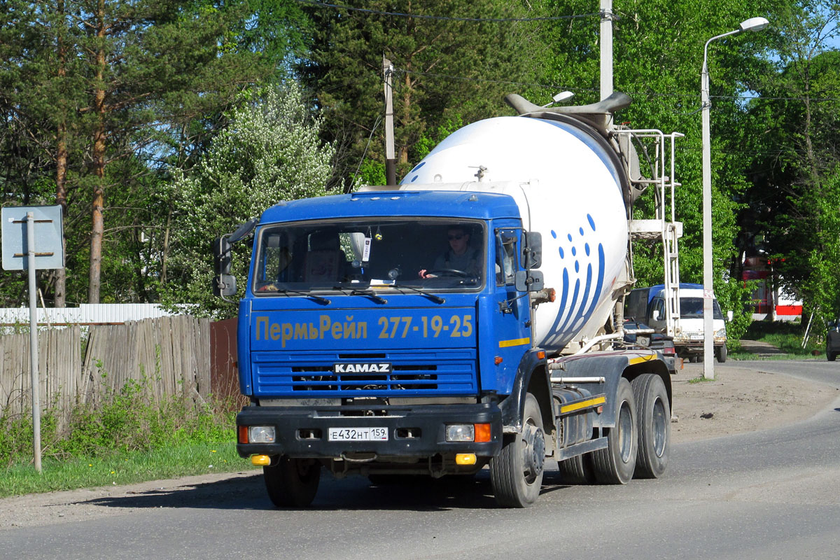 Пермский край, № Е 432 НТ 159 — КамАЗ-65115-D3(97)