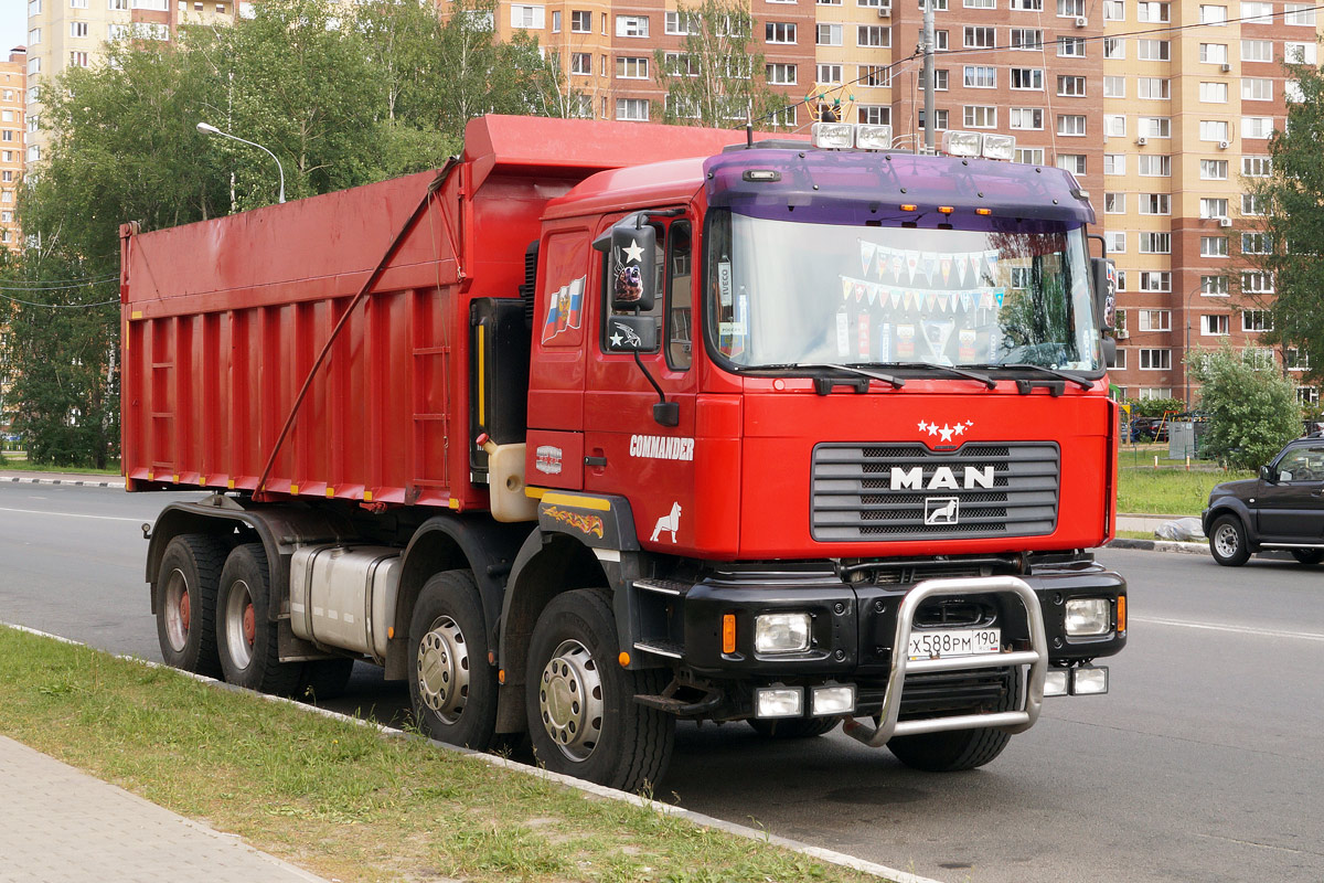 Московская область, № Х 588 РМ 190 — MAN F2000 41.414
