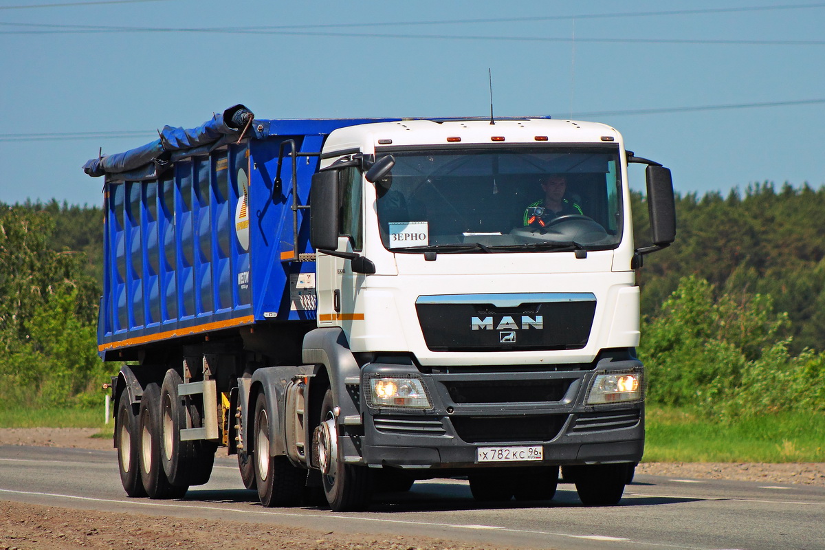 Свердловская область, № Х 782 КС 96 — MAN TGS 26.400