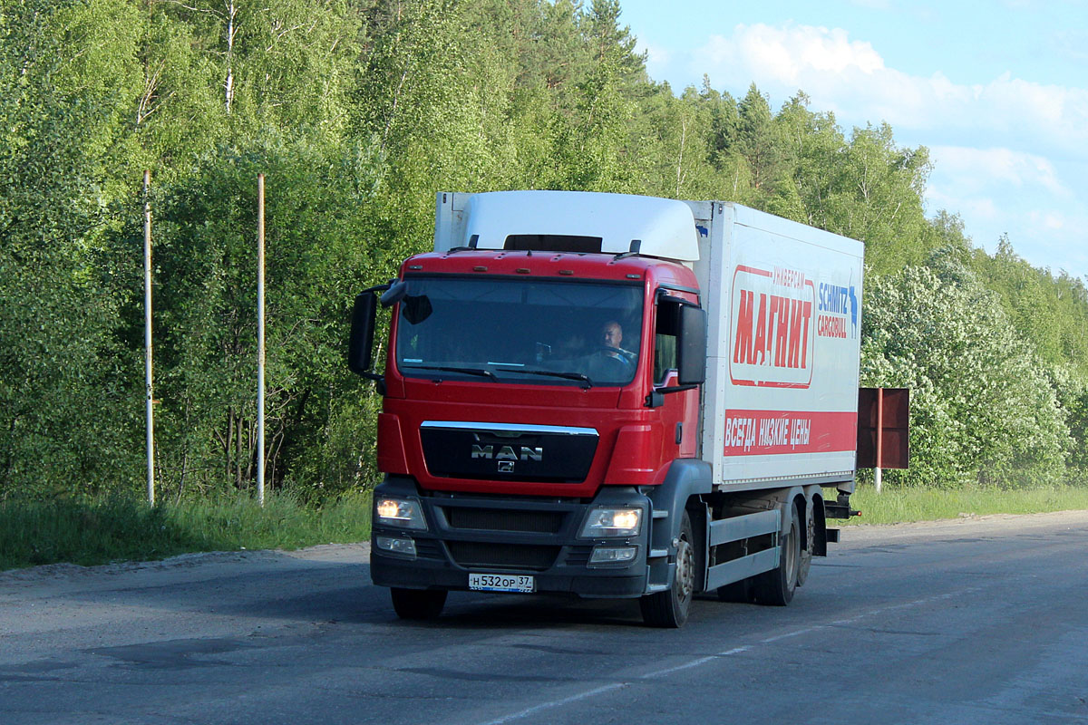 Ивановская область, № Н 532 ОР 37 — MAN TGS 26.350