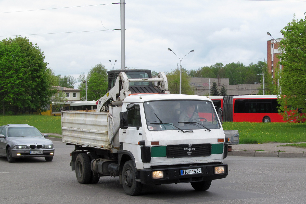 Литва, № HJD 437 — VW-MAN G90