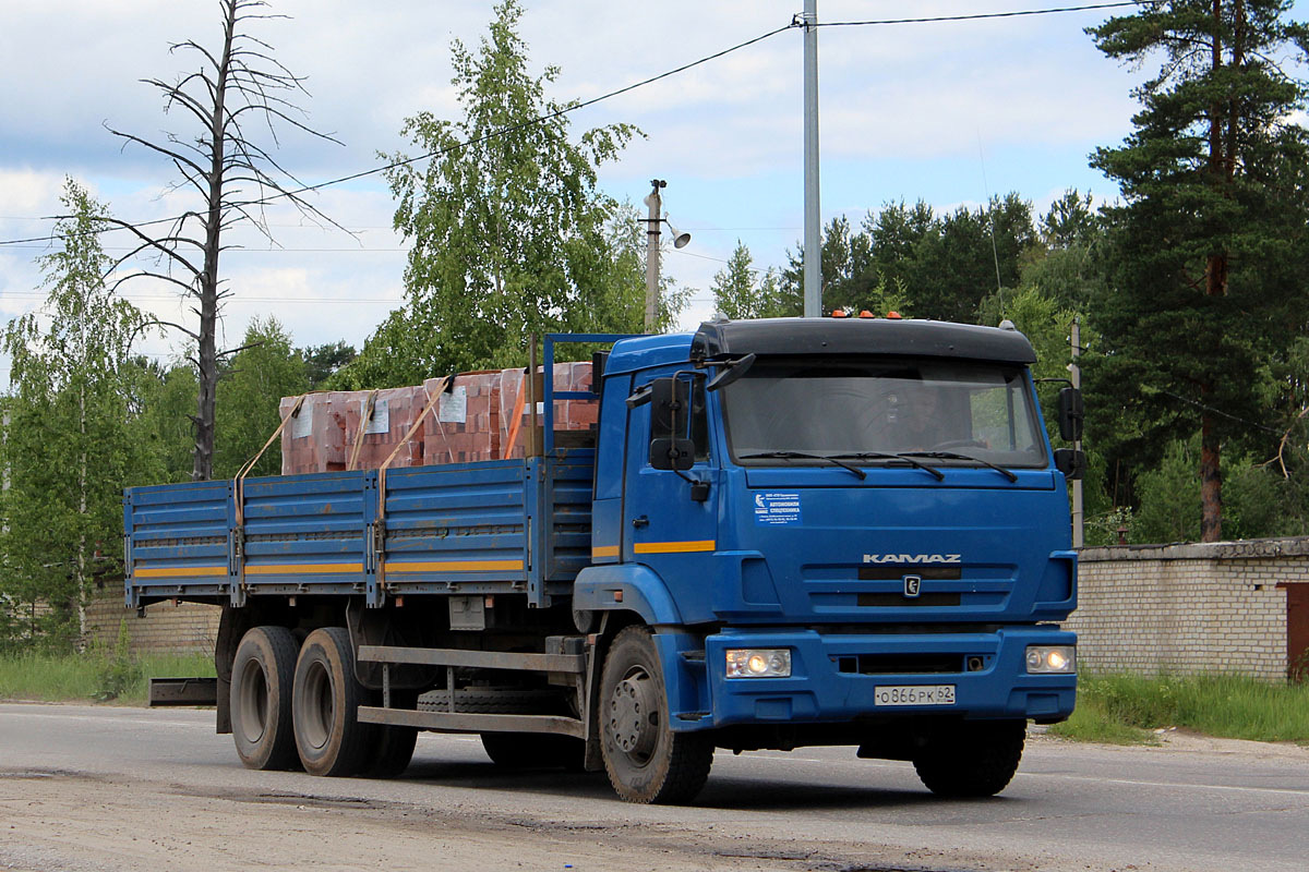 Рязанская область, № О 866 РК 62 — КамАЗ-65117-N3(78)