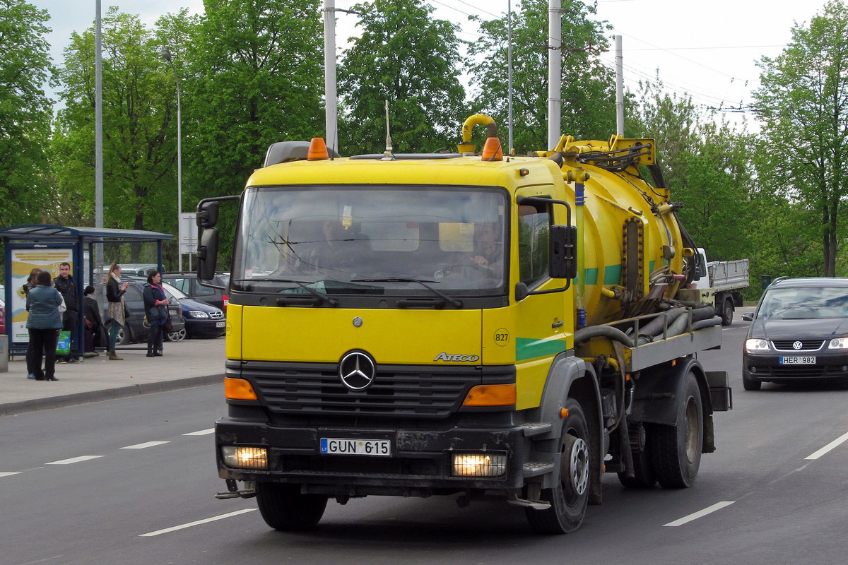 Литва, № 827 — Mercedes-Benz Atego 1823