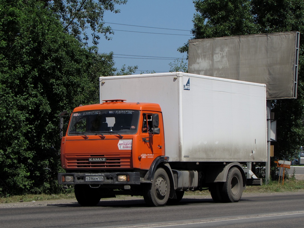 Красноярский край, № С 396 ЕМ 124 — КамАЗ-43253-A3(96)