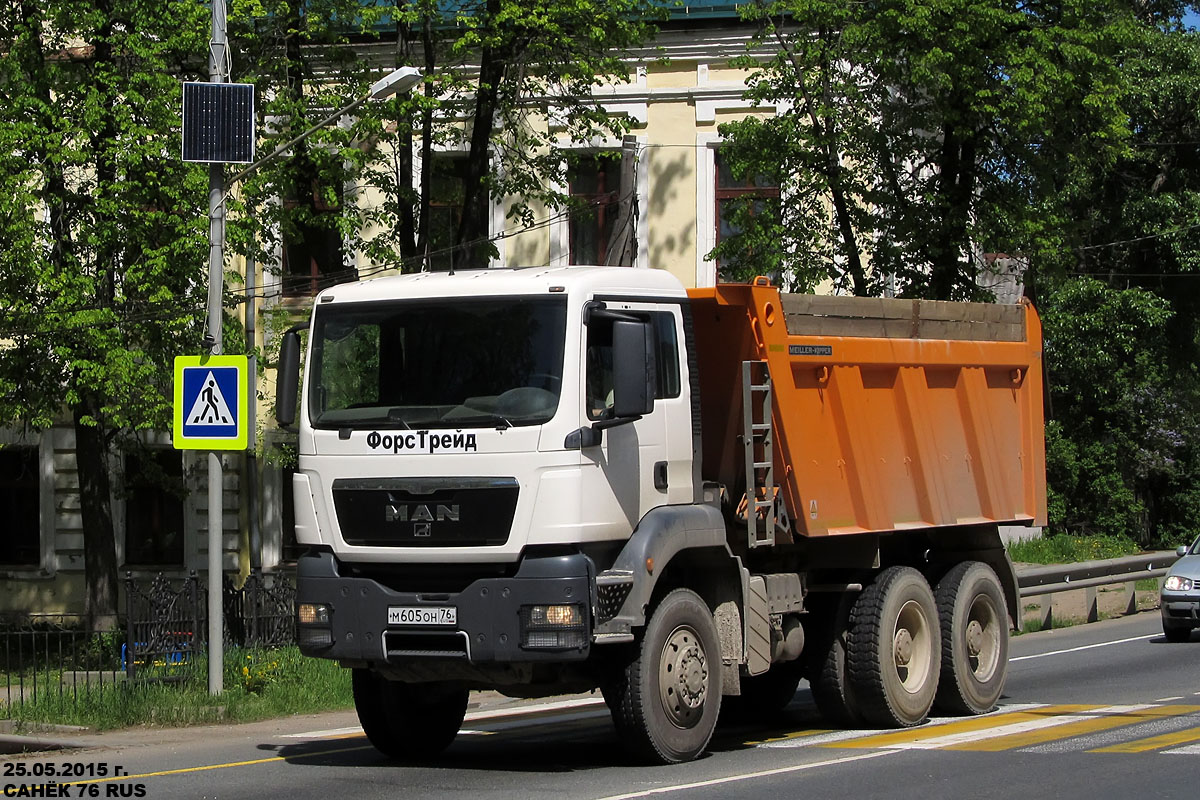 Ярославская область, № М 605 ОН 76 — MAN TGS 40.430