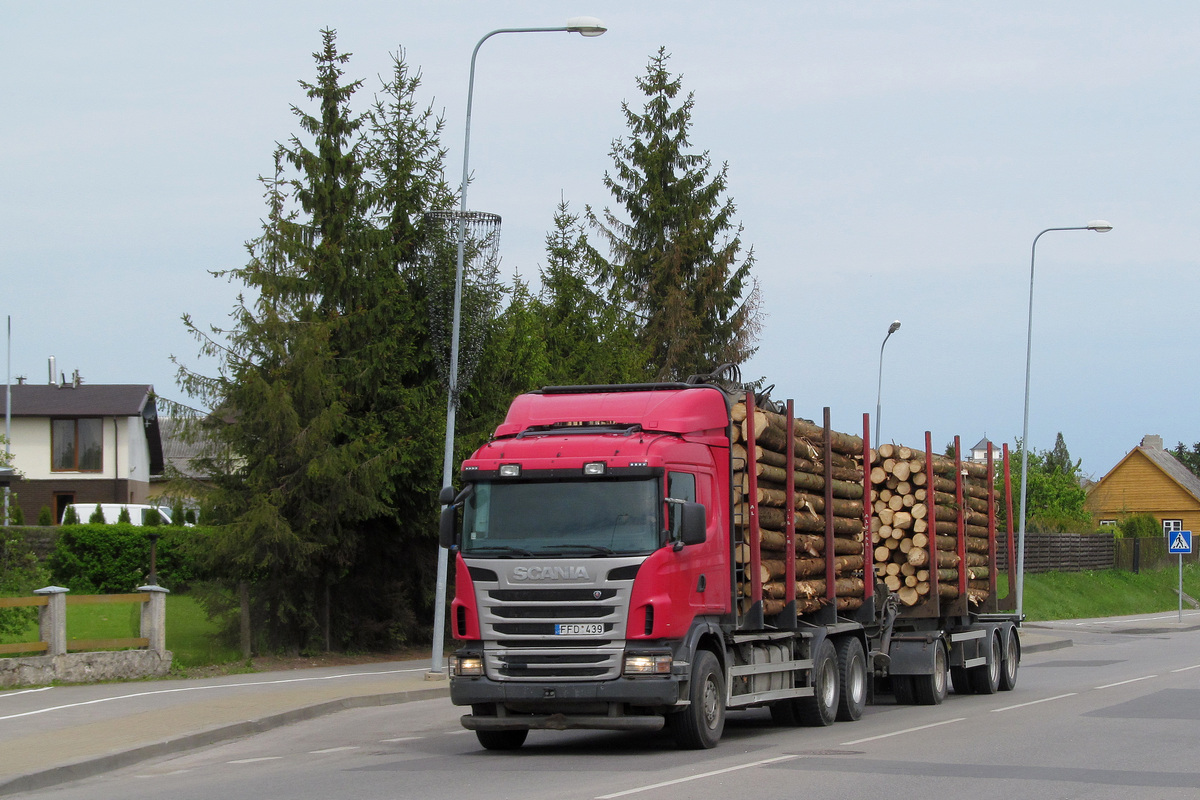 Литва, № FFD 439 — Scania ('2009-2011, общая модель)
