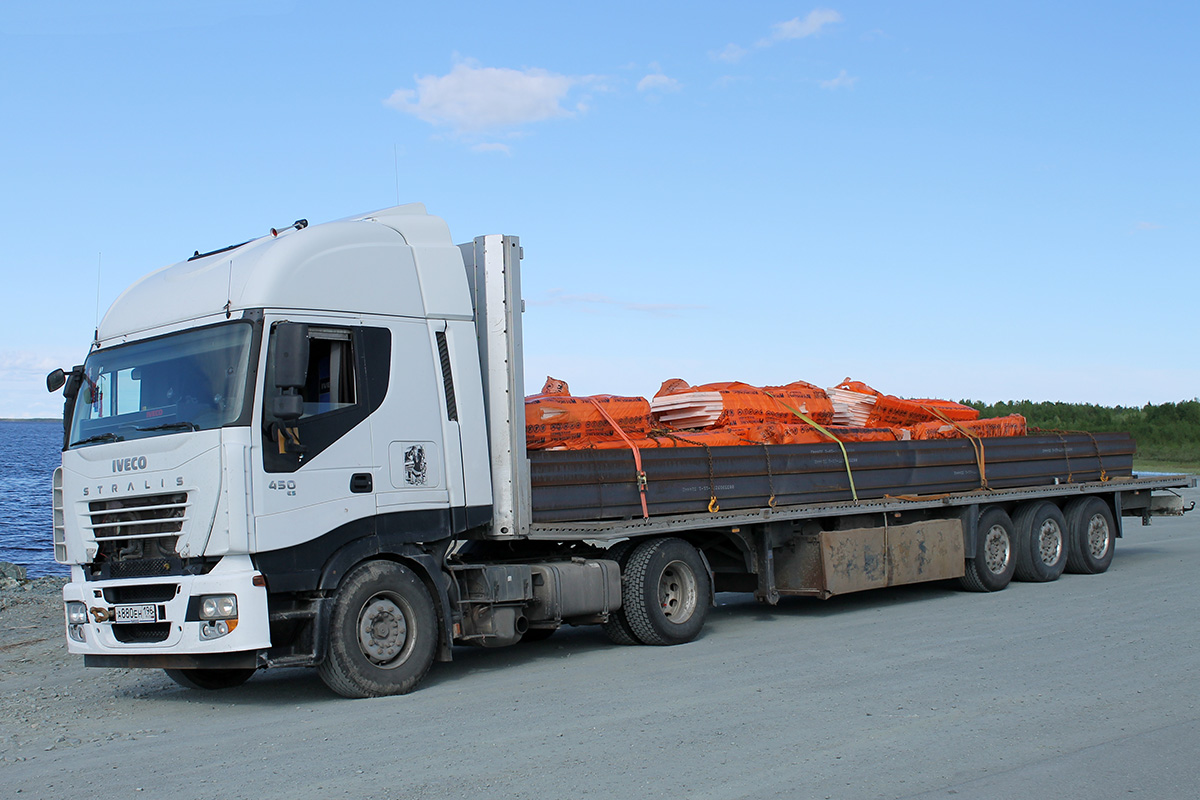 Свердловская область, № А 880 ЕН 196 — IVECO Stralis ('2007) 430