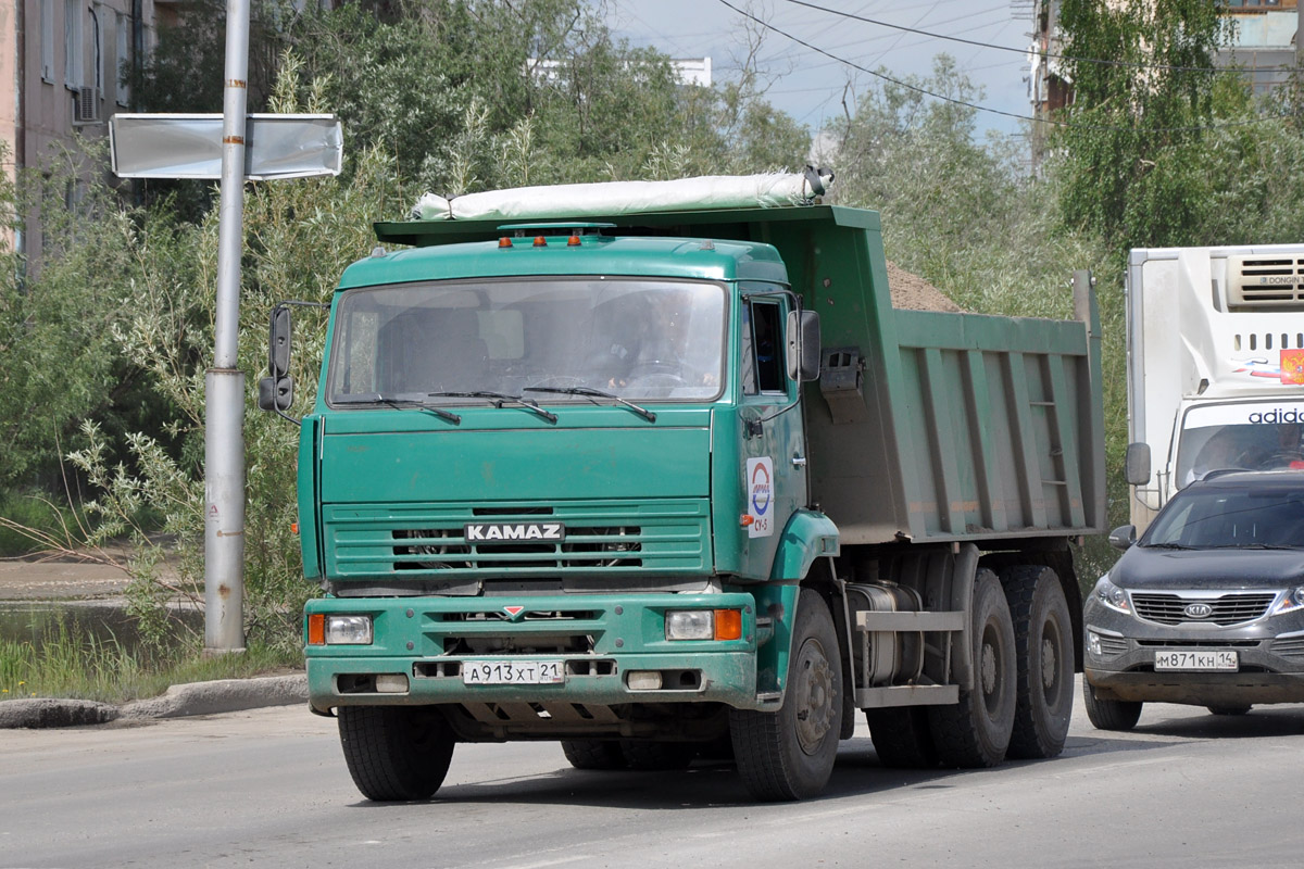 Чувашия, № А 913 ХТ 21 — КамАЗ-6520-06 [65200F]
