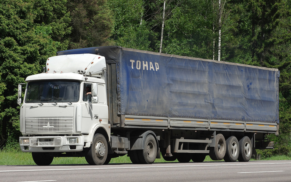 Московская область, № В 297 МЕ 150 — МАЗ-54324