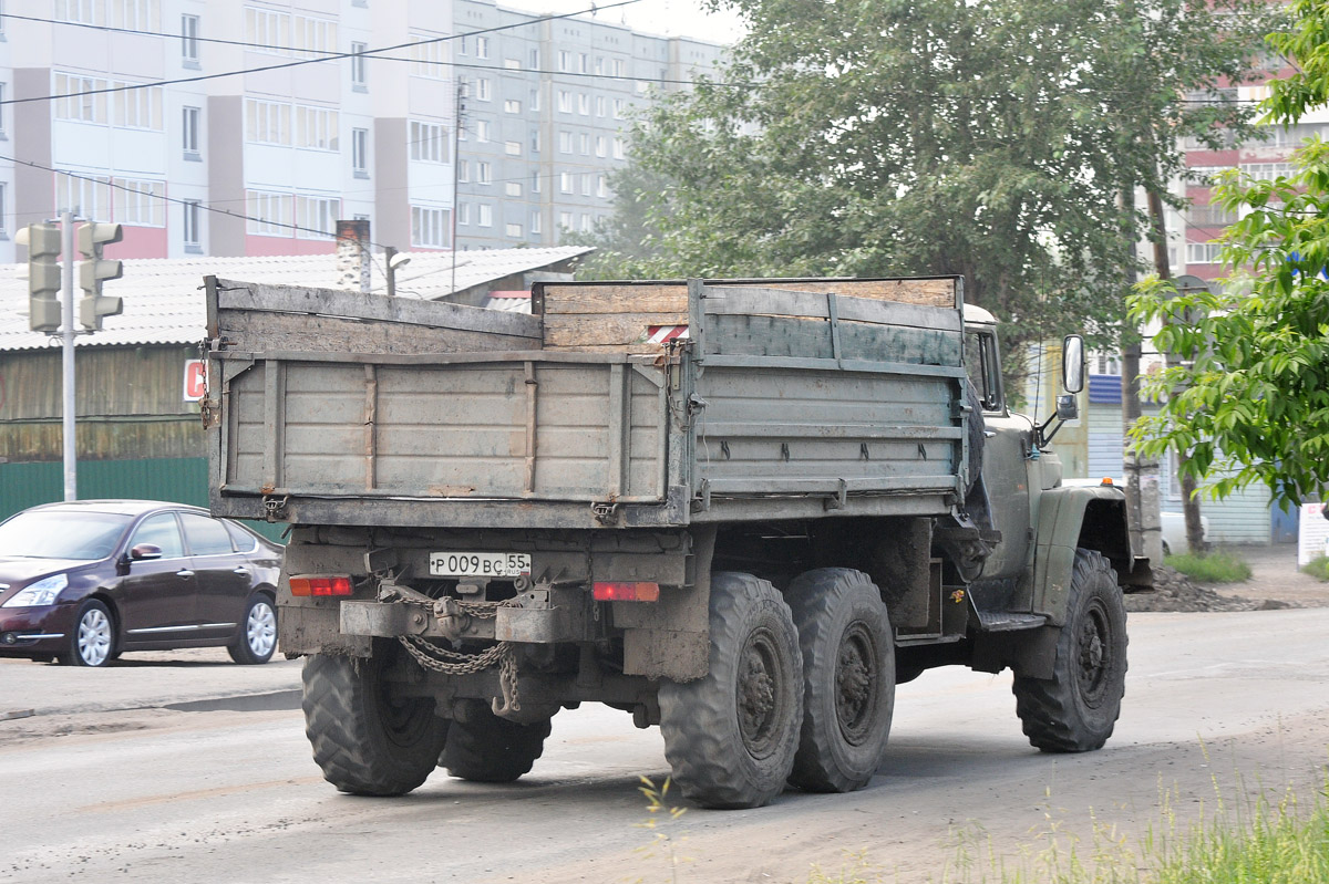 Омская область, № Р 009 ВС 55 — ЗИЛ-131 (общая модель)