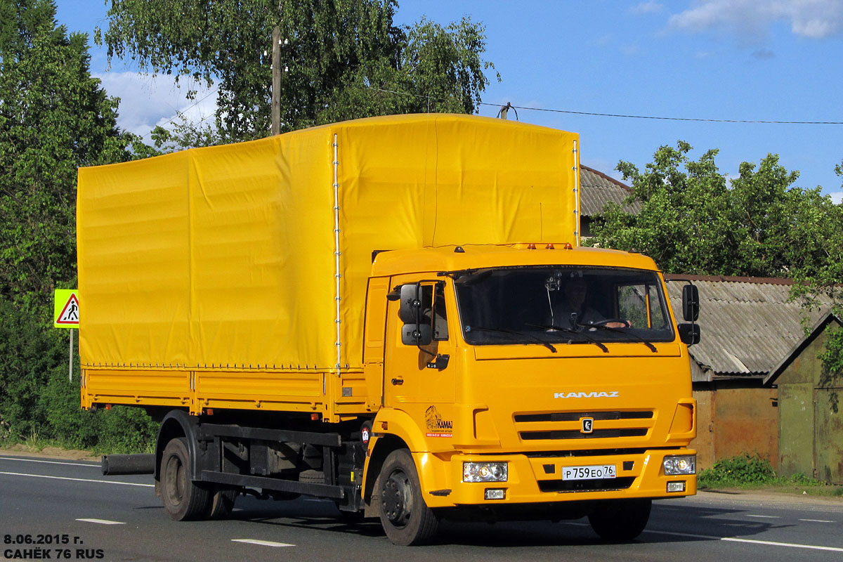 Ярославская область, № Р 759 ЕО 76 — КамАЗ-4308-R4(28)