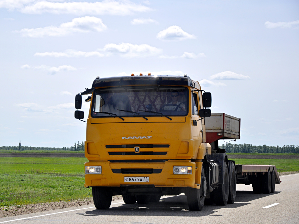 Алтайский край, № О 867 УА 22 — КамАЗ-65116-A4(23)