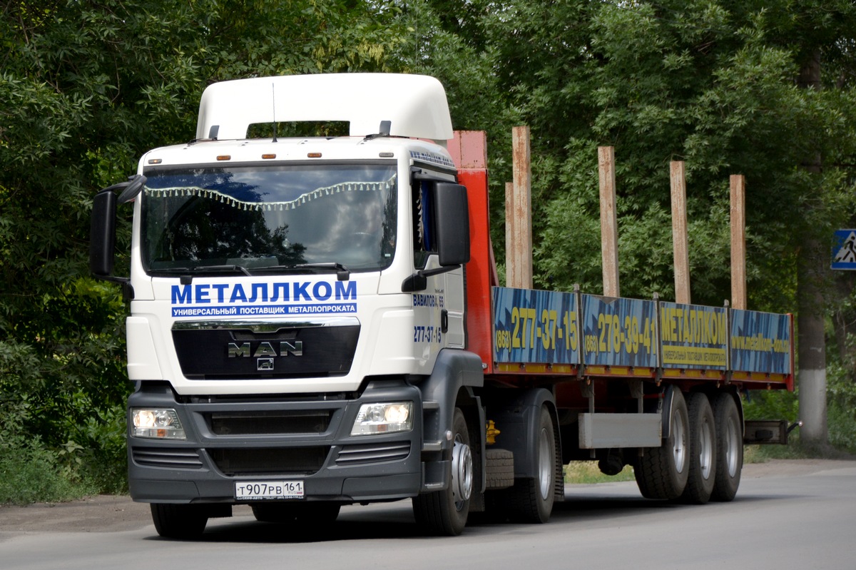 Ростовская область, № Т 907 РВ 161 — MAN TGS 19.400