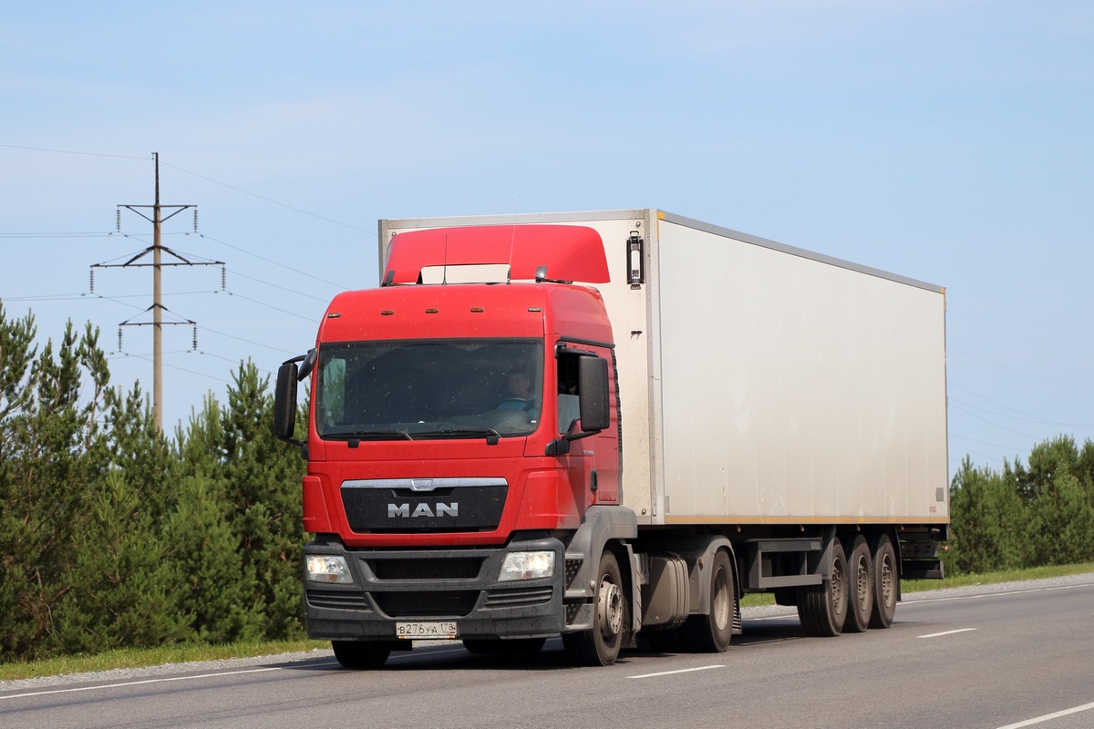 Санкт-Петербург, № В 276 УА 178 — MAN TGS 19.400