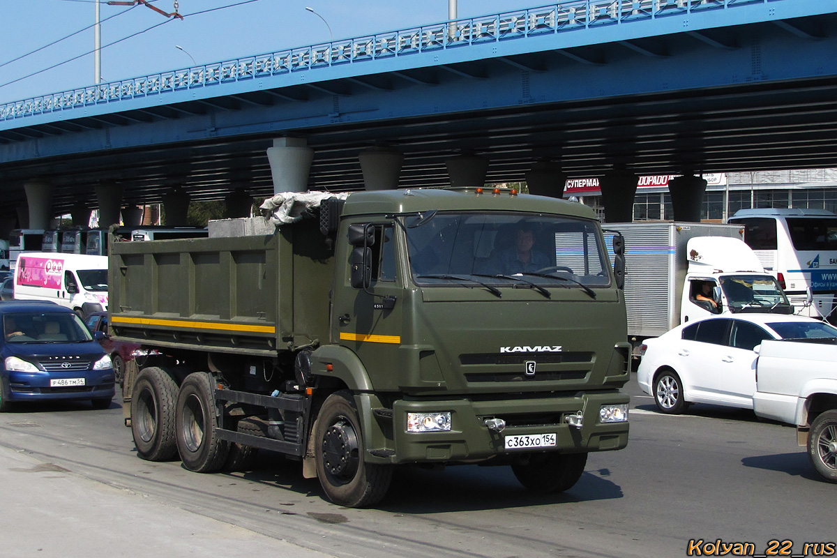 Новосибирская область, № С 363 ХО 154 — КамАЗ-65115-A4(23)