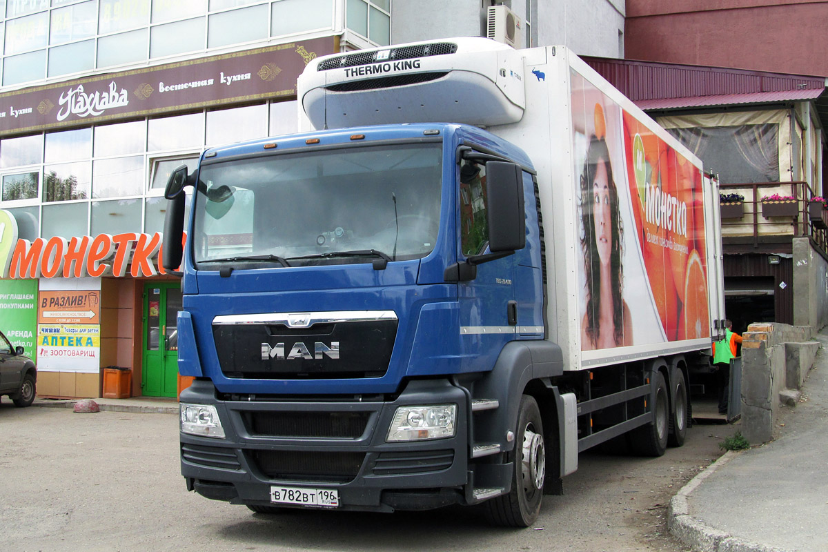 Свердловская область, № В 782 ВТ 196 — MAN TGS 28.400