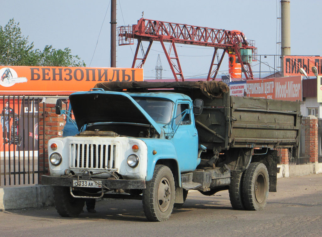 Бурятия, № О 733 АК 03 — ГАЗ-53-14, ГАЗ-53-14-01