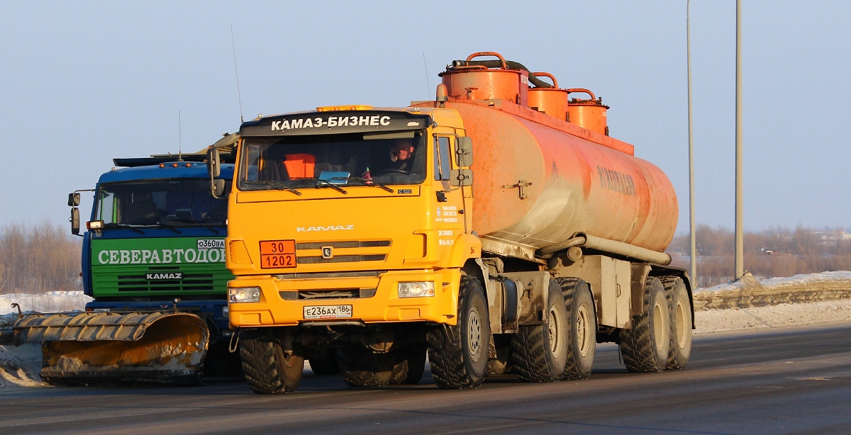 Ханты-Мансийский автоном.округ, № Е 236 АХ 186 — КамАЗ-44108-RF(08) [44108F-R]