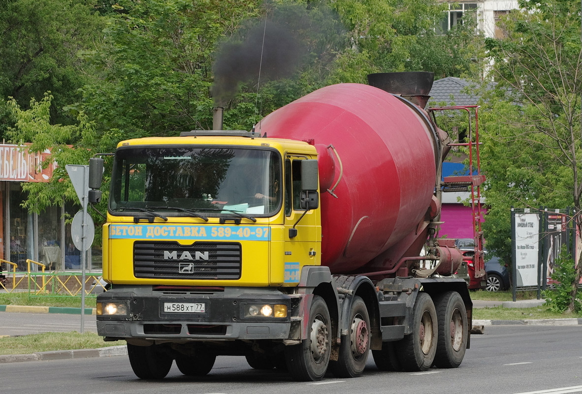 Москва, № Н 588 ХТ 77 — MAN F2000 32.364