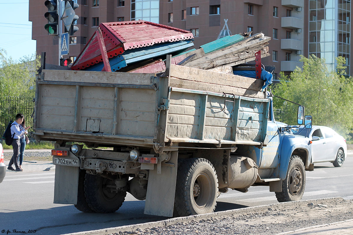 Саха (Якутия), № Т 702 ЕН 14 — ЗИЛ-495710