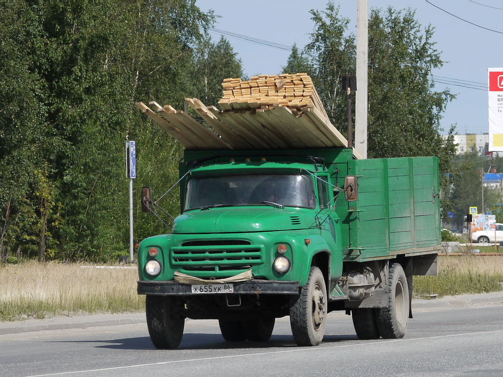 Ханты-Мансийский автоном.округ, № К 655 УК 86 — ЗИЛ-130