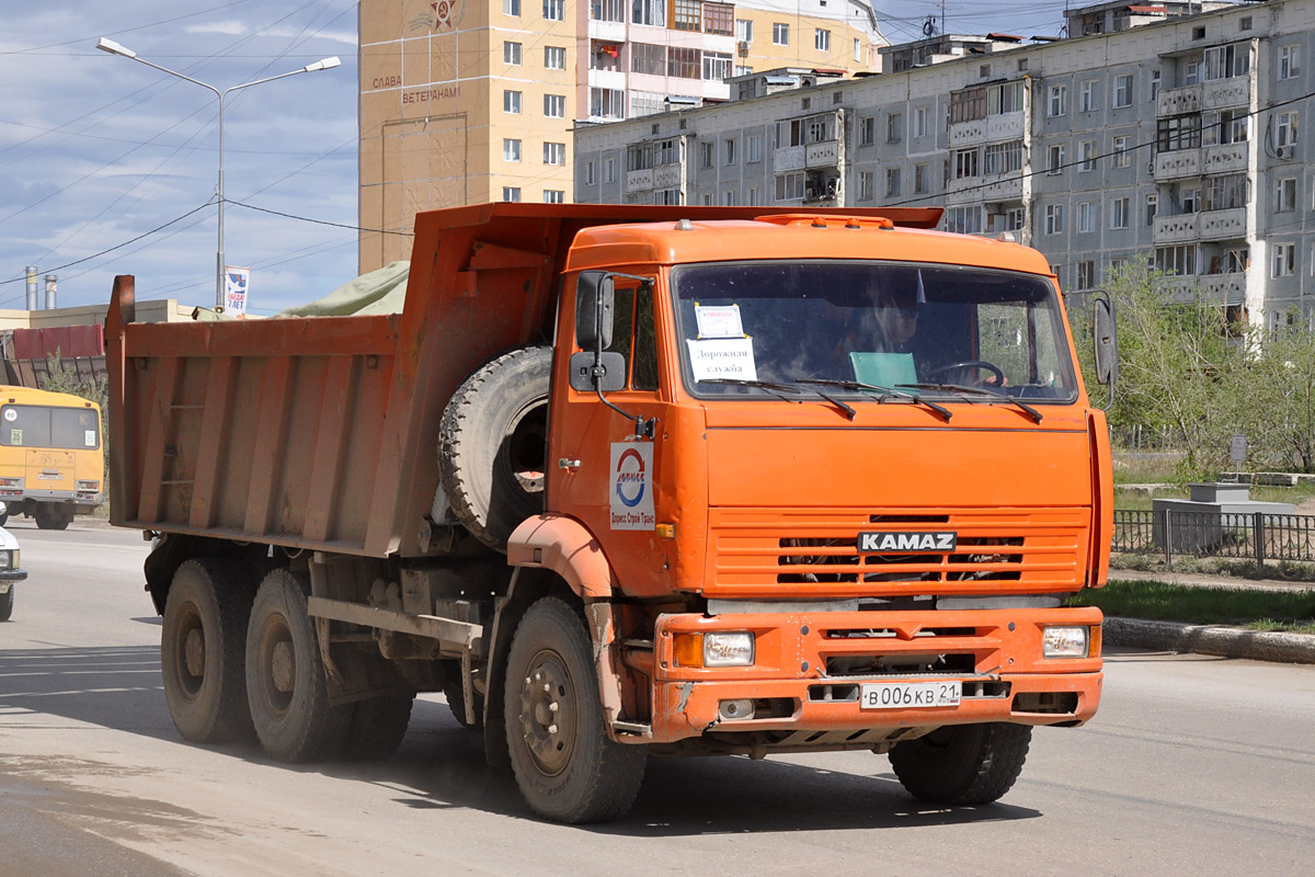 Чувашия, № В 006 КВ 21 — КамАЗ-6520-06 [65200F]