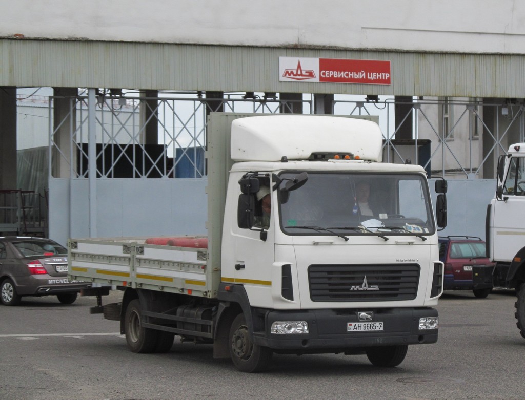 Минск, № АН 9665-7 — МАЗ-4371 (общая модель)