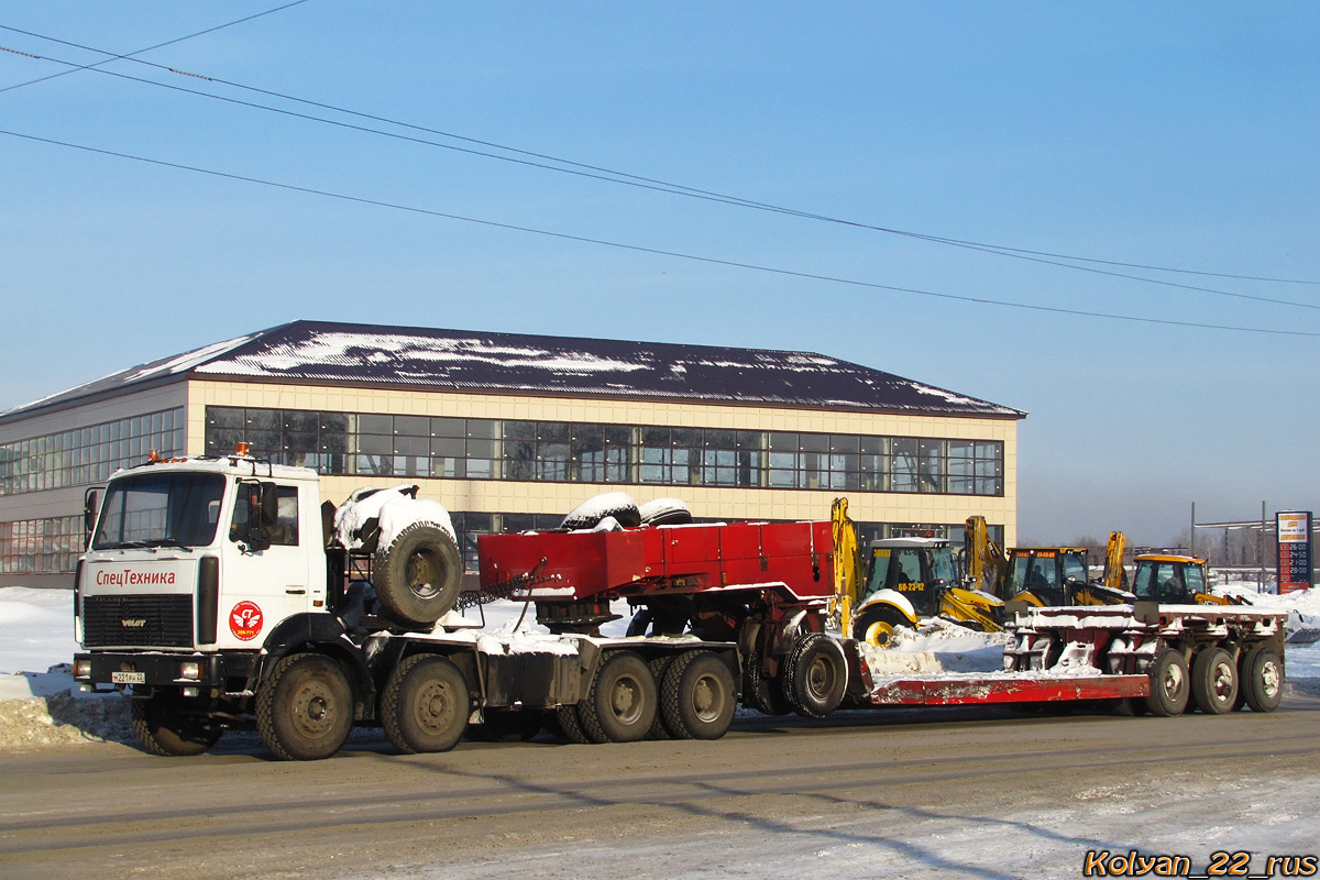 Алтайский край, № М 221 РН 22 — МЗКТ-6923 (общая модель)