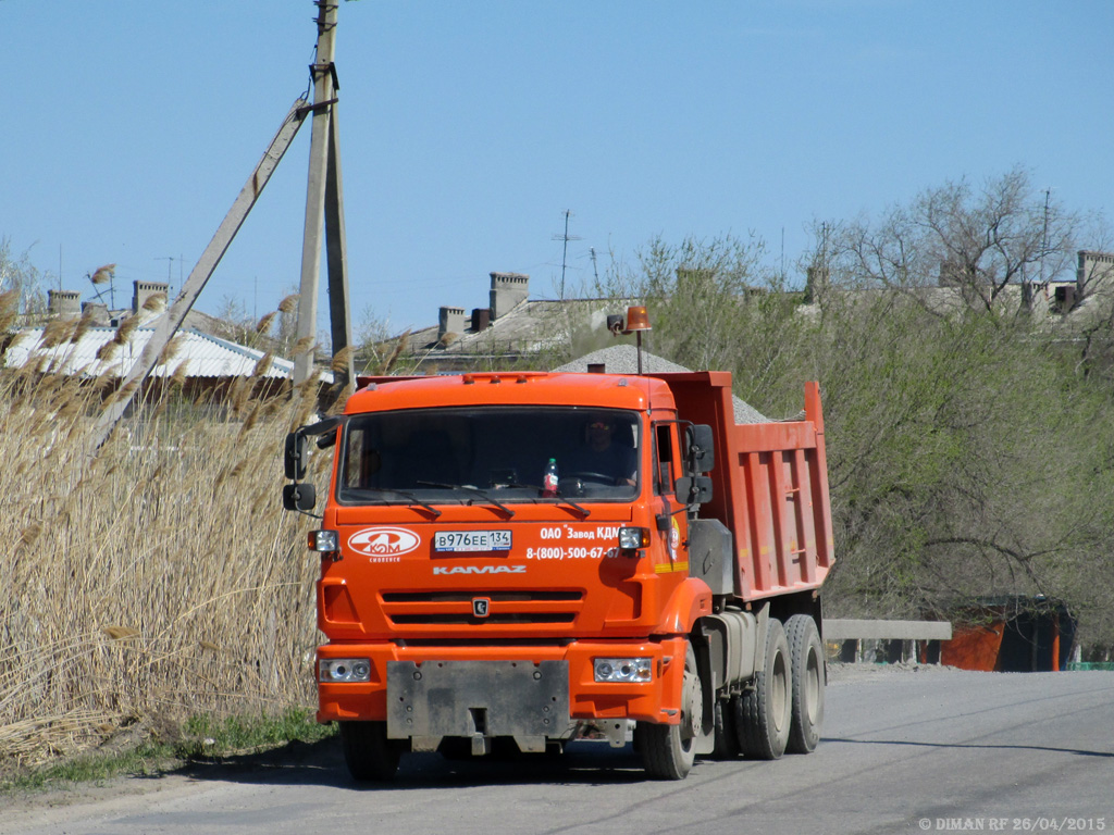 Волгоградская область, № В 976 ЕЕ 134 — КамАЗ-65115-L4(19)